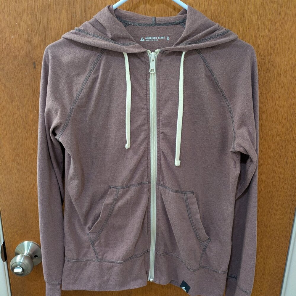 American Giant Lightweight Hoodie-Women's Small